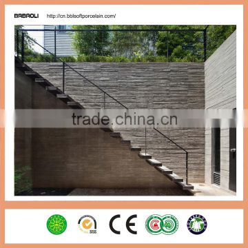 Green Building Material Flexible Stone Wall Tile soft ceramic tile