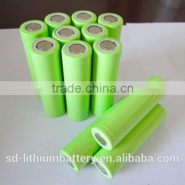 ICR battery li-polymer battery 3.7v 1500mah for high power battery