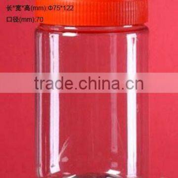 Customized Printing and Size FDA Food Safety Honey Plastic Bottle