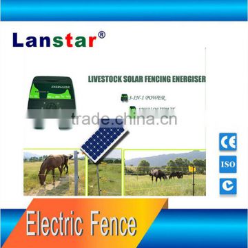 2J long range agriculture polar farm electric fence solar energizer for livestock