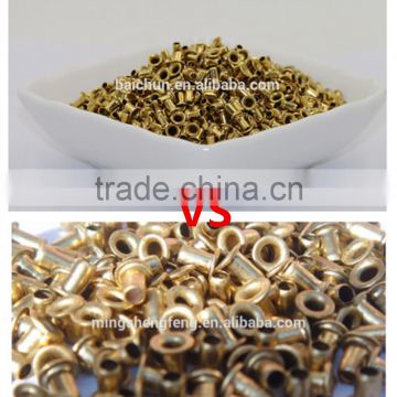 high quality bee hive frame eyelets /brass eyelets for wood frames