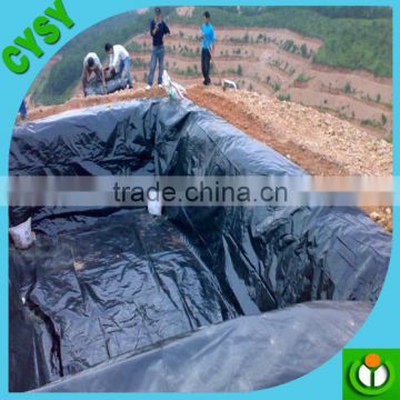 wholesale UV resistant HDPE black membrane fish farm pond liner with low price
