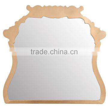 gold mirror made in China design decorative wall mirror