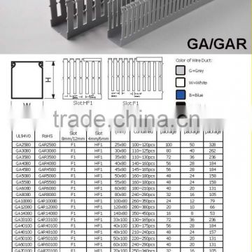 PVC Electrical Trunking, PVC Electrical Duct, PVC Electrical wiring duct, PVC Electrical cable Trunking