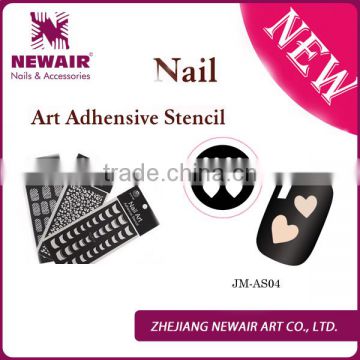 Zhejiang Joyme adhesive heart nail polish stencil