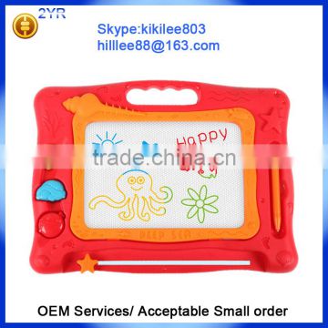 drawing board type and plastic material magnetic drawing board for kids