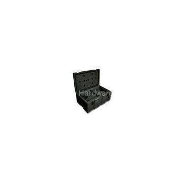 OEM black PP Tool Storage Boxes with handle for household comodity