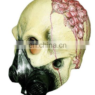 Scary Monster Mask Evil Halloween Costume Latex Skull Gas Mask