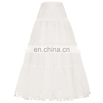 Grace Karin Women Retro Vintage Dress Long Crinoline Petticoat Underskirt CL010421-3