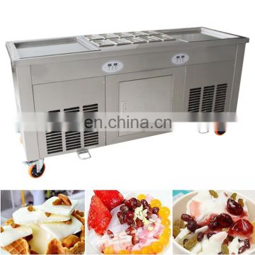 Commercial Thailand Fry Ice Cream Machine/ Fried Ice Cream Rolled Machine/ Rolled Fry Ice Cream Machine With CE Approved
