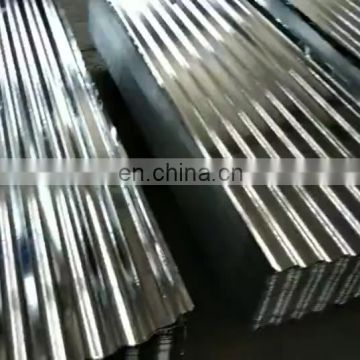 Z275 galvanized corrugated Iron steel corrug metal roofing plate