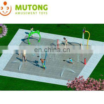 customized Design residential splash pad zone water play equipment