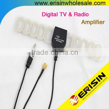 Erisin ES020S Car WaterProof Radio TV Antenna with Amplifier