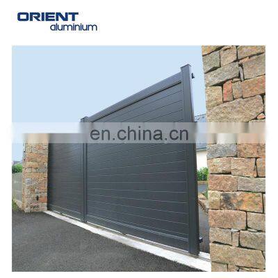 Aluminium main gate designs / driveway gate designs/ metal gates