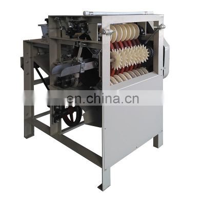 Full Automatic Groundnut Broad Beans Soybeans Mung Beans Skin Removing Almond Nut Peanut Peeler Peeling Machine
