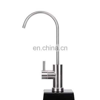 Drinking Water Faucet for Kitchen Sink Kitchen Water Filter Faucet Stainless Steel for Reverse Osmosis or Water Filtration System Beverage Non-Air Gap RO Faucet Brushed