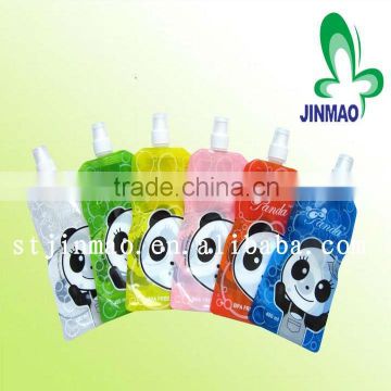 Stand Up Spout Pouch For Drink Packaging