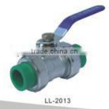 with the good quality ppr double union ball valve
