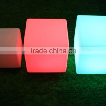 LED light decotative cube with remote control YXF1010A
