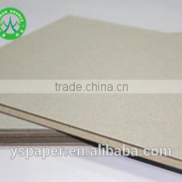NO delamination hard grey cradboard/chipboard paper