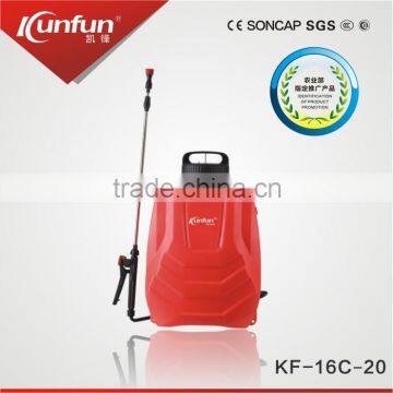 16L Agricultural Plastic Knapsack power sprayer