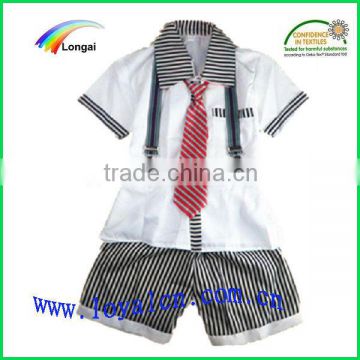 2013 fashion kids school uniform with high quality