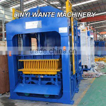 QT10-15 Automatic concrete hollow block maker machine