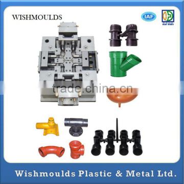 PPR PVC HDPE pipe fitting mould plastic injection pipe fitting mould with factory price