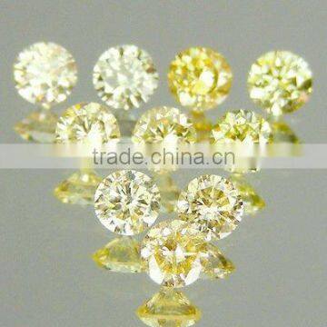 NATURAL YELLOW-WHITE DIAMOND-1MMSIZE-1.5MMSIZE