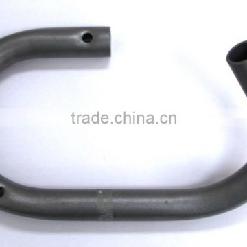 OEM Custom Precise Metal tube bending with high grade powder coating & hole punching part for fitness equipment