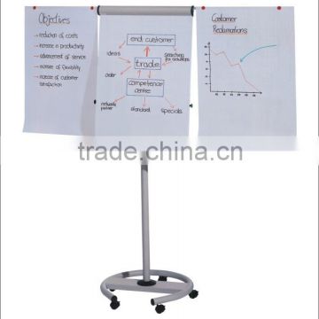 Mobile Whiteboard Standard Magnetic dry erase whiteboard flip chart stand
