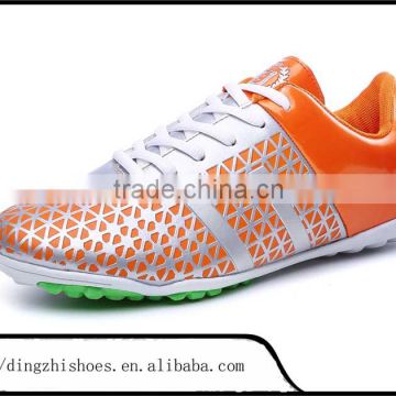 2015 Hot selling soccer shoes fashion men and lady soccer shoes running shoes