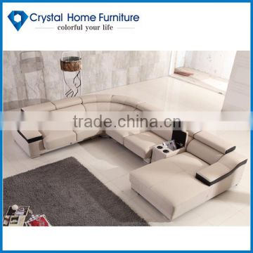 Modern living room furniture corner sectional sofa