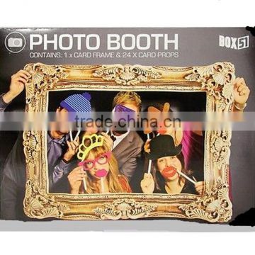 Hat Mustache Wedding Birthday Holiday Party Fun Includes Frame IN STOCK Cheap Photo Booth Props