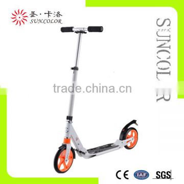 Good quality big wheel scooter with double suspension