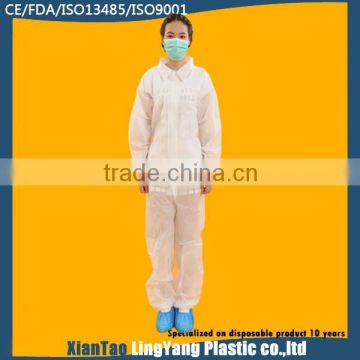 2015 Cheap WHITE Disposable Painters Overalls