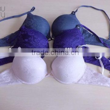 Wholesale sexy luxury new lace breathable mature woman bra