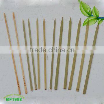 30cm Natural flat bamboo skewers