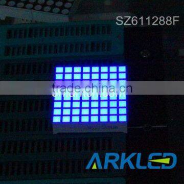 square dot,black surface 8*8 dot matrix led display,used in elevator