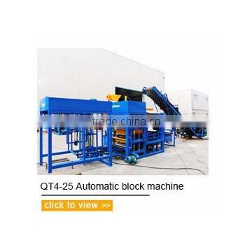 Small QT4-25 full automatic hydraulic brick making machine with low cost