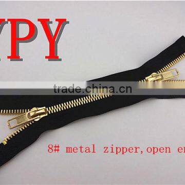 Open End Metal Zipper For Garments with Factory Price