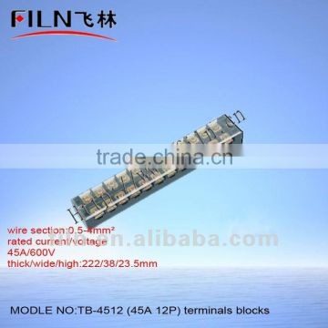 8 channel relay module TB-4512 45A 12P terminal block