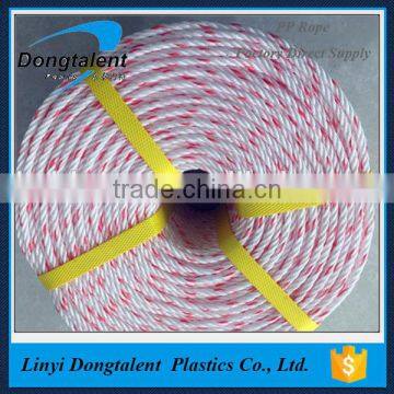 3-strand 10MM Plastic PP Twisted Packing Rope