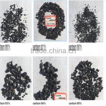 Various size carbon additive/recarburizer for steeling and foundary industry