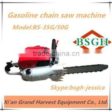 BSGH brand high Hand-held gasoline chain saw machinery for cutting concrete stone rock etc.