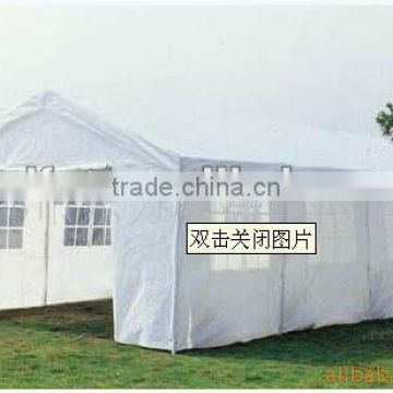4*8m, High quality,PE marquee with free standing steel pipe structures