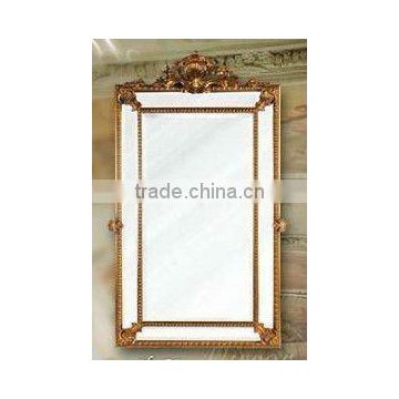 Wooden classical hand carved wall mirror, MOQ:1PCS(B70106)