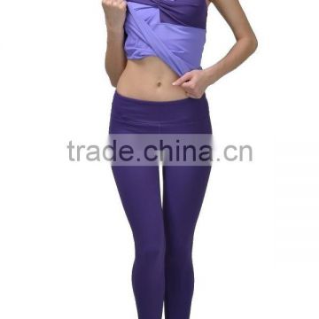Alibaba top factory soft elastic waistband sexy ladies yoga pants, womens sport yoga pants