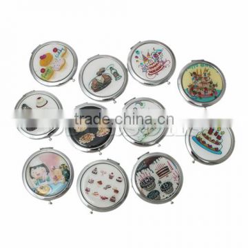 Top Quality Round Cake Compact Cheap Pocket Mirror