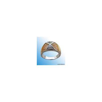 Sell Sterling Silver Ring Inlaid with Shell